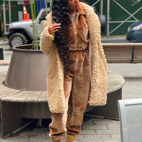 FN Yazzy Bear Faux Fur Set - Picture 3 of 5